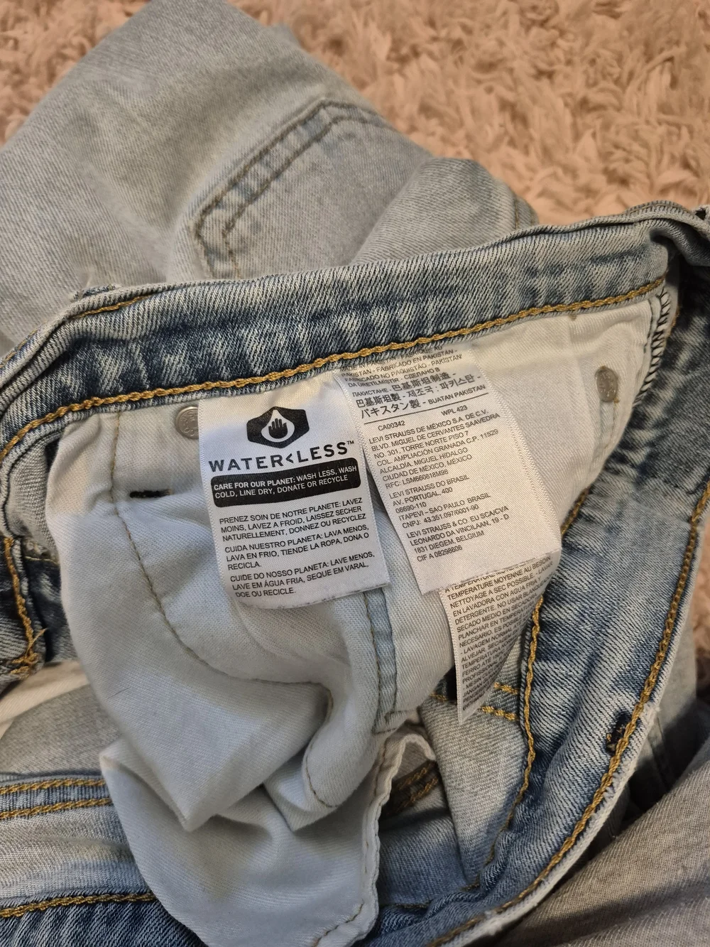 Levi's Light Blue Slim Straight Men's Jeans